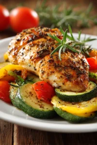 One-Pan Chicken and Vegetables